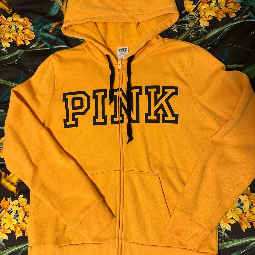 Victoria's Secret PINK Orange Hoodie